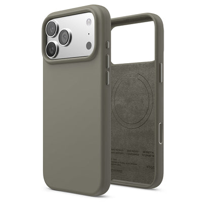 Elago Mag Silicone Case for iPhone 17 Pro Max / iPhone 18 Pro Max - Medium Grey #color_medium-grey