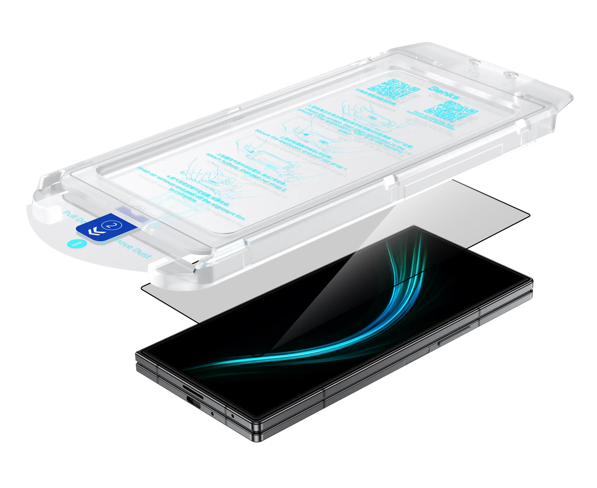 Benks GlassWarrior AR Screen Protector for Samsung Galaxy Z Fold 7