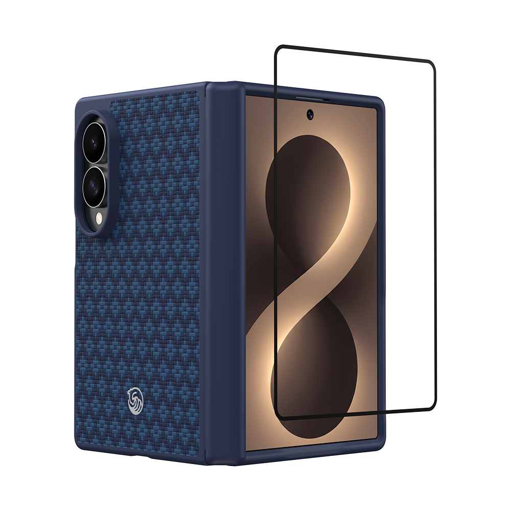 Benks ArmorGrid Pro Grand Combo built with Kevlar® for Samsung Galaxy Z Fold 8 / Z Fold 8 Ultra - Blue 