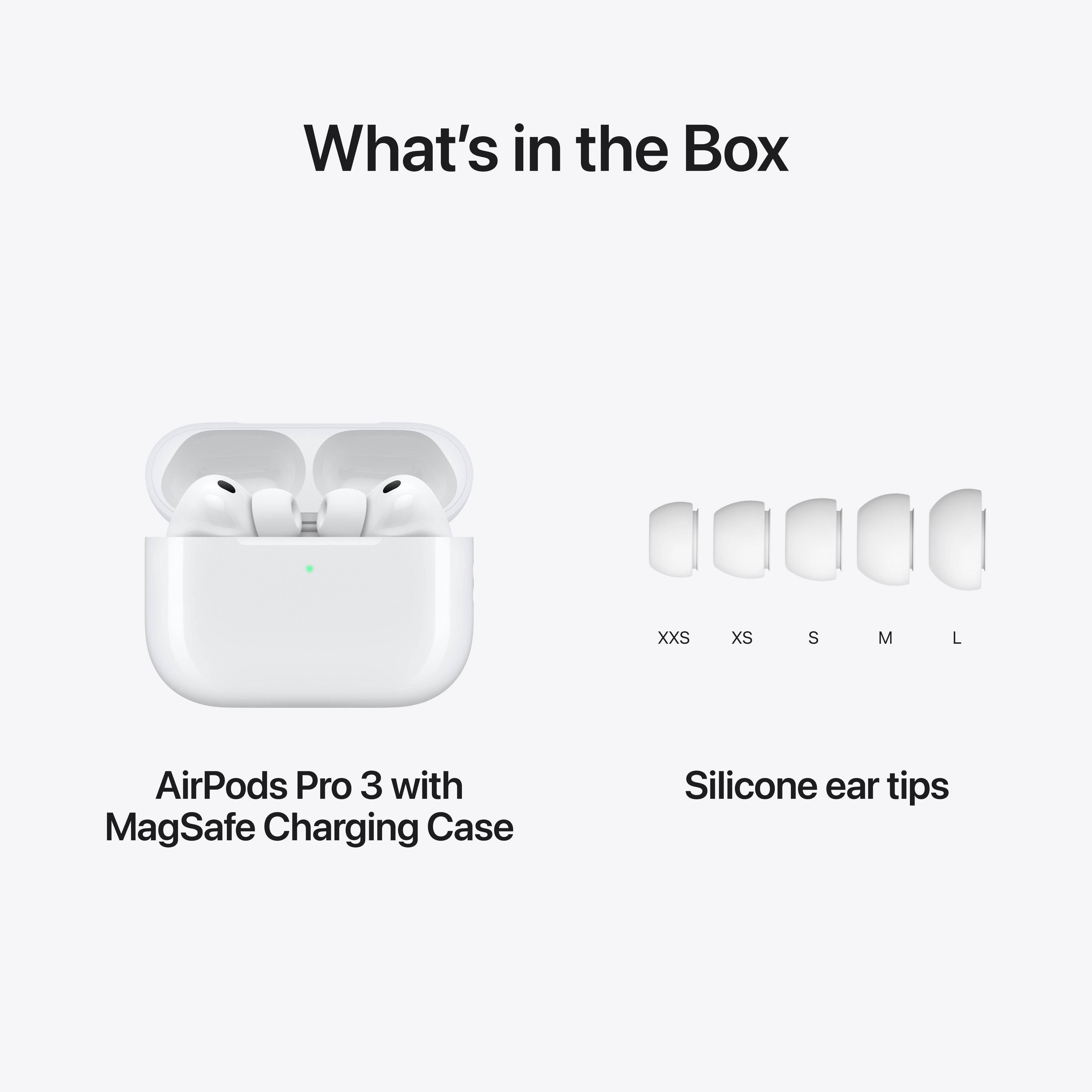 Apple AirPods Pro 3 (2025) with one year local warranty