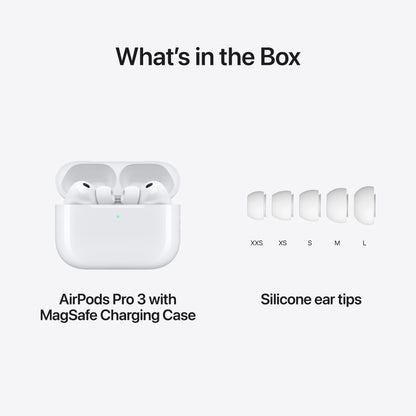 Apple AirPods Pro 3 (2025) with one year local warranty