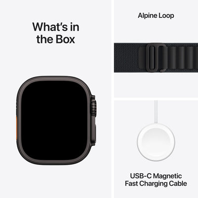 Apple Watch Ultra 3 GPS + Cellular Black Titanium