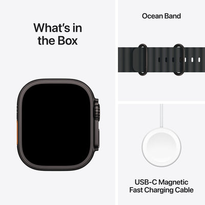Apple Watch Ultra 3 GPS + Cellular Black Titanium