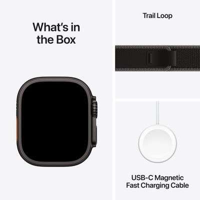 Apple Watch Ultra 3 GPS + Cellular Black Titanium