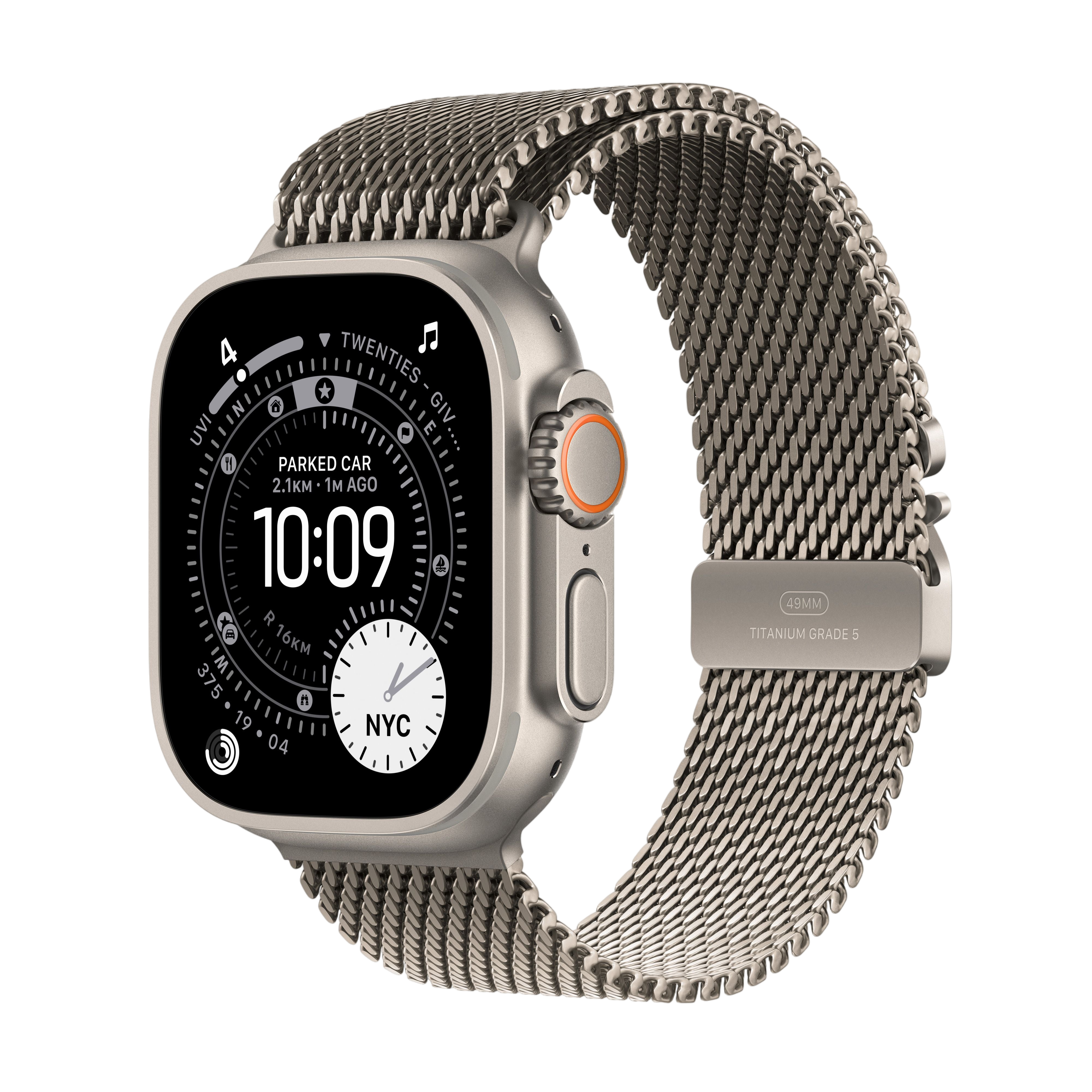 Apple Watch Ultra 3 GPS + Cellular 49mm Natural Titanium Case