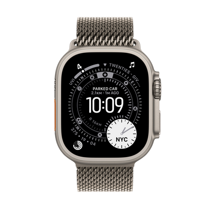 Apple Watch Ultra 3 GPS + Cellular 49mm Natural Titanium Case
