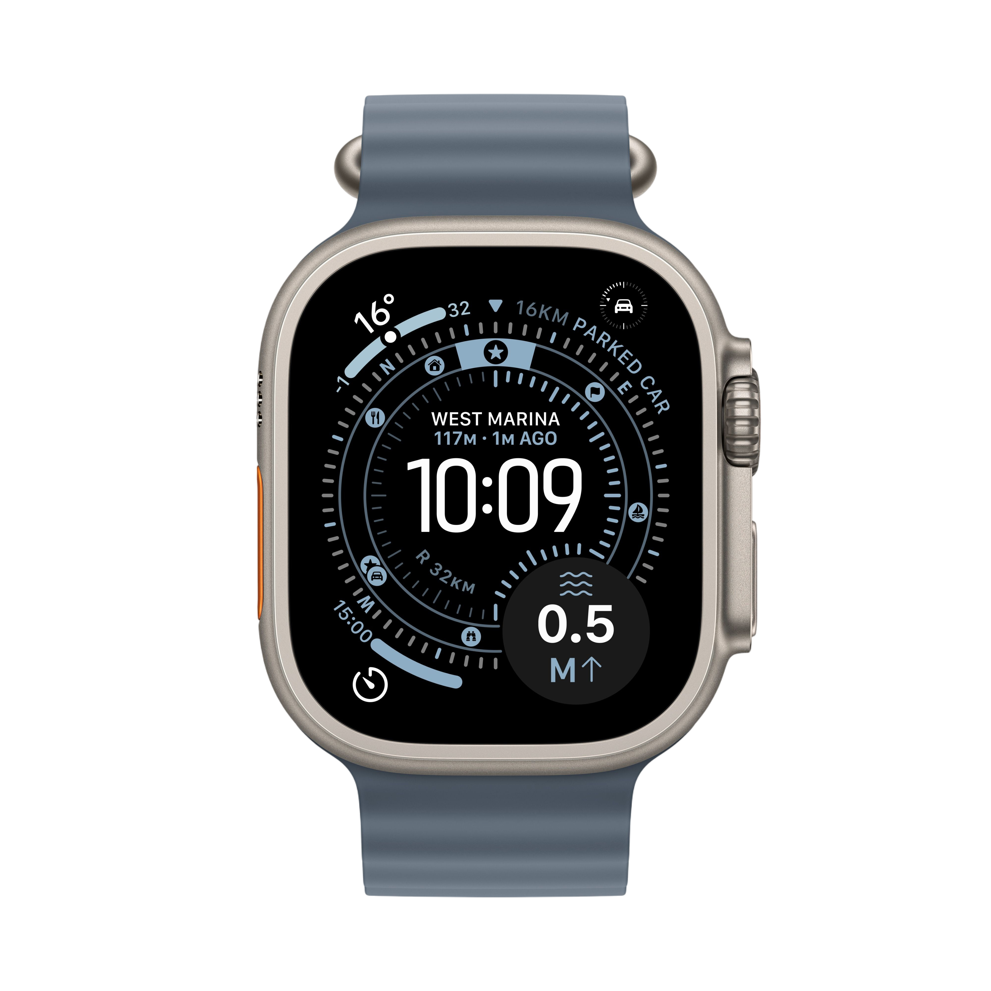 Apple Watch Ultra 3 GPS + Cellular 49mm Natural Titanium Case