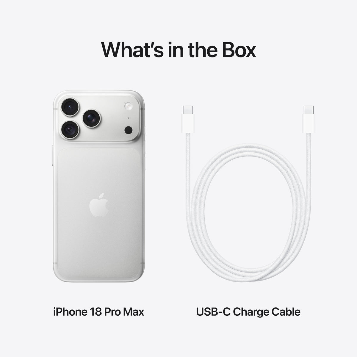 Apple iPhone 18 Pro Max - Silver #color_silver
