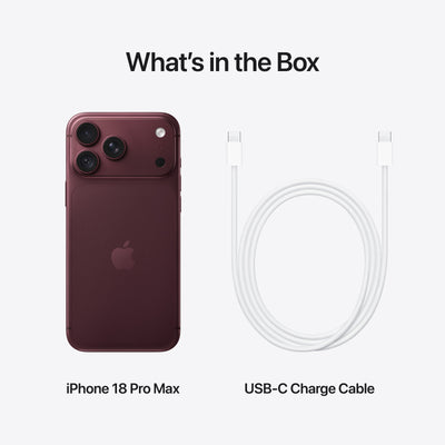 Apple iPhone 18 Pro Max - Burgundy #color_burgundy