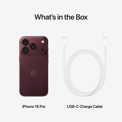 Apple iPhone 18 Pro - Burgundy #color_burgundy