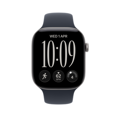 Apple Watch Series 12 - Space Gray Aluminum 42mm #color_space-gray-navy-blue-sport-band