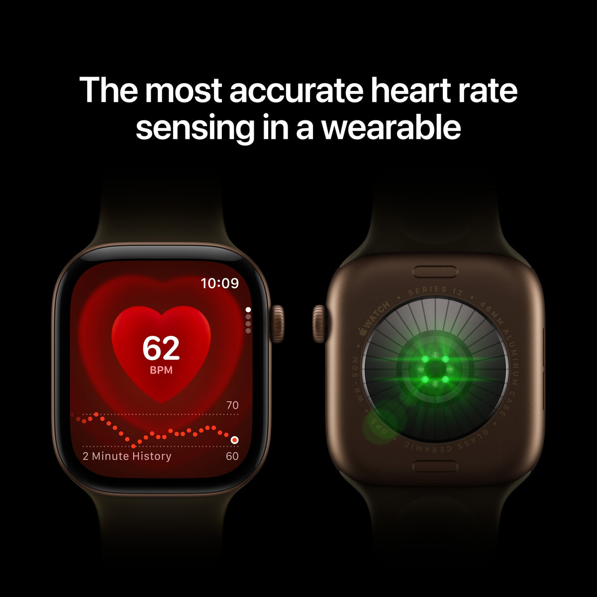 Apple Watch Series 12 - Dark Bronze Aluminum 46mm #color_dark-bronze-olive-sport-band