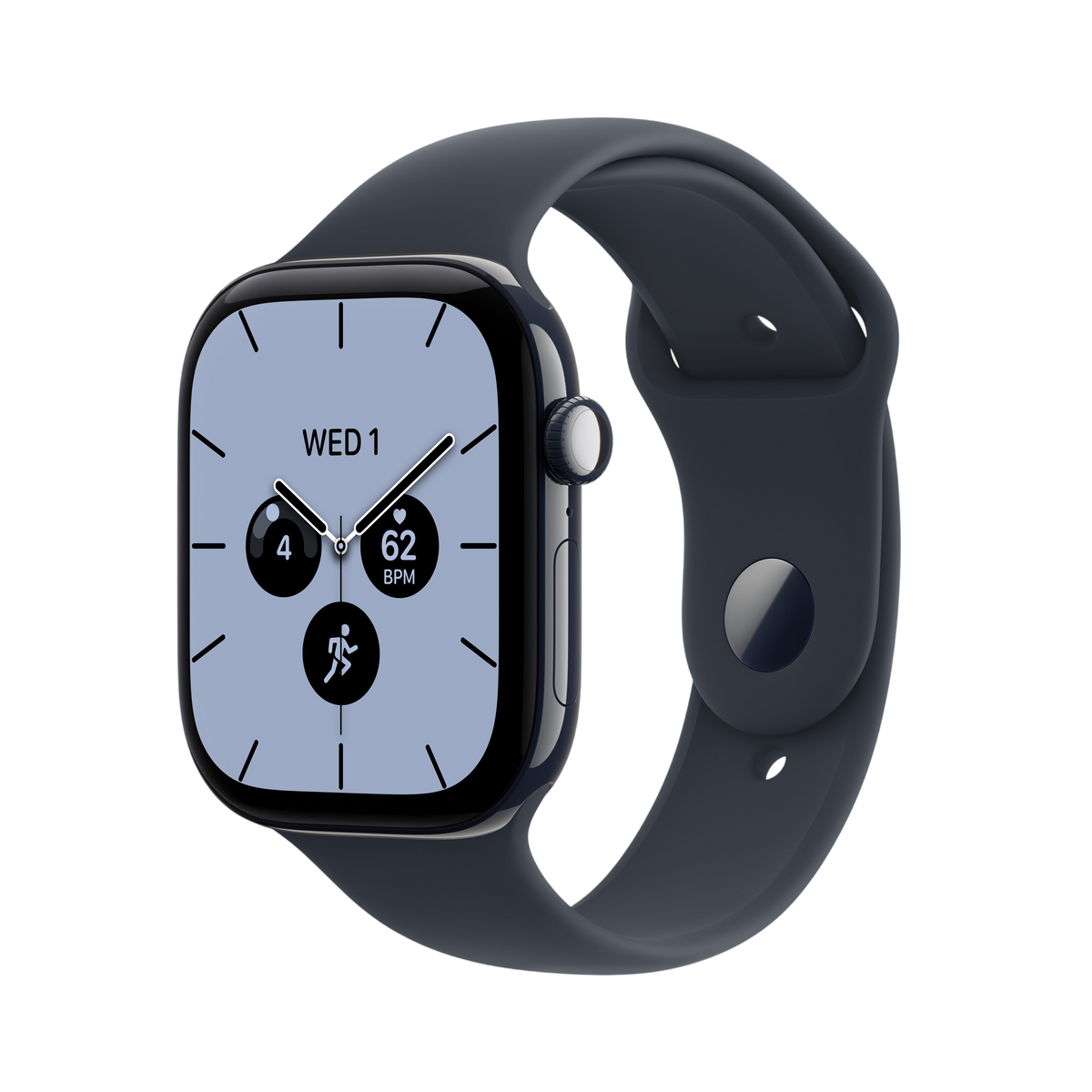 Apple Watch Series 12 - Night Blue Ceramic 42mm #color_night-blue-navy-blue-sport-band