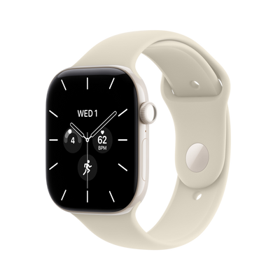 Apple Watch Series 12 - Pearl White Ceramic 42mm #color_pearl-white-sand-sport-band