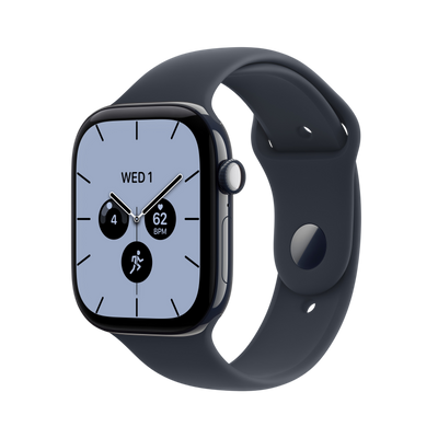 Apple Watch Series 12 - Night Blue Ceramic 46mm #color_night-blue-navy-blue-sport-band