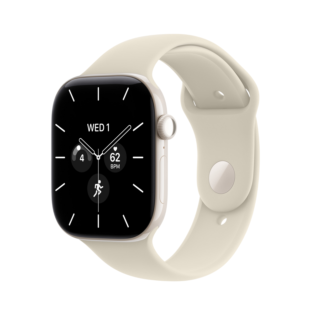 Apple Watch Series 12 - Pearl White Ceramic 46mm #color_pearl-white-sand-sport-band