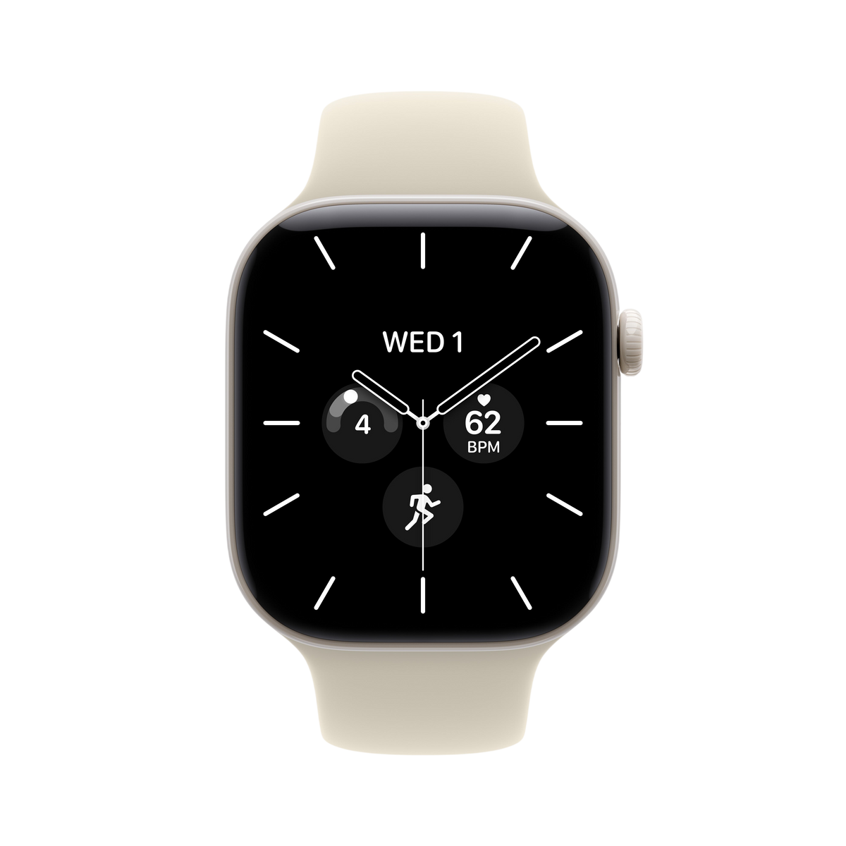 Apple Watch Series 12 - Pearl White Ceramic 46mm #color_pearl-white-sand-sport-band