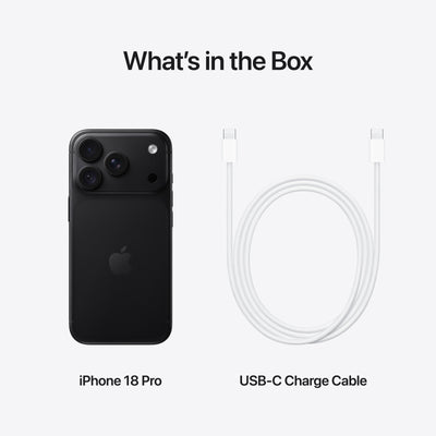 Apple iPhone 18 Pro - Black #color_black