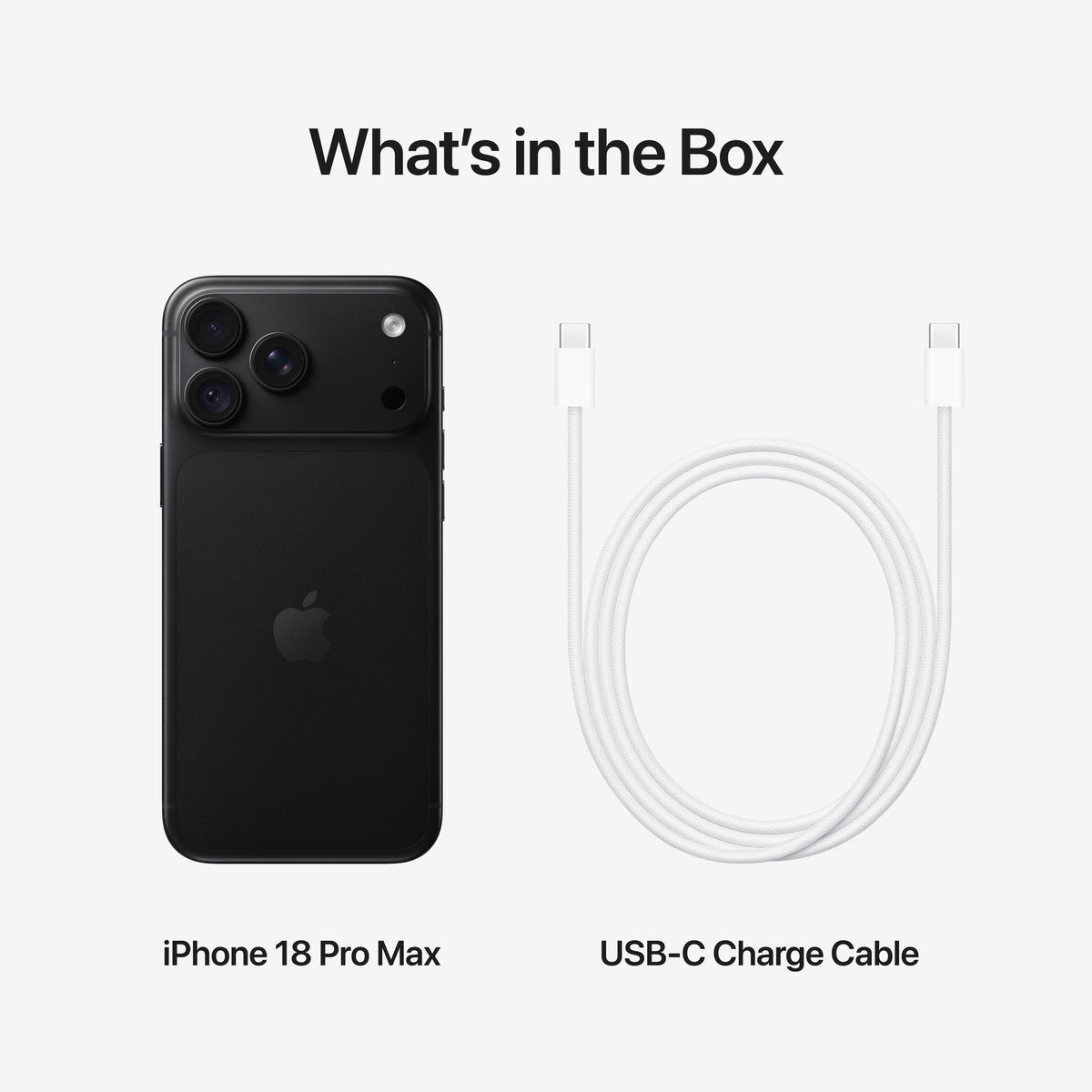 Apple iPhone 18 Pro Max - Black #color_black