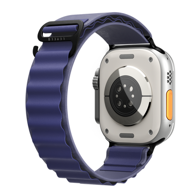 حزام Levelo Ace Loop من النايلون لساعة Apple Watch مقاس 49 ملم / 46 ملم / 45 ملم