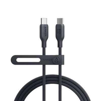 Anker كابل 544 من USB-C إلى USB-C (نباتي المصدر، 6 قدم / 1.8 متر)