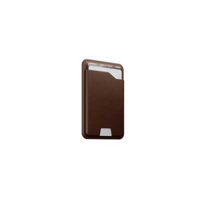 Nomad Leather Mag Wallet with Find My Tracking
