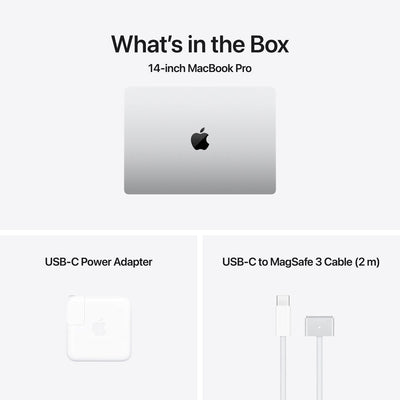 Apple MacBook Pro 14-inch M5 Pro / M5 Max (2026) - English Keyboard - Silver 