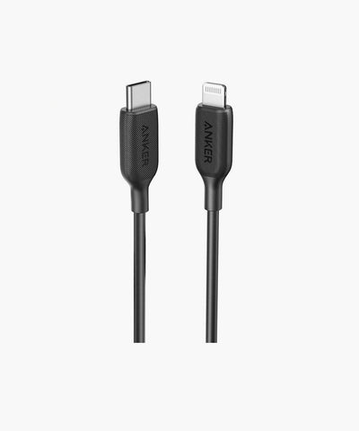 Anker كابل PowerLine III من USB-C إلى Lightning (3 قدم / 0.9 متر)