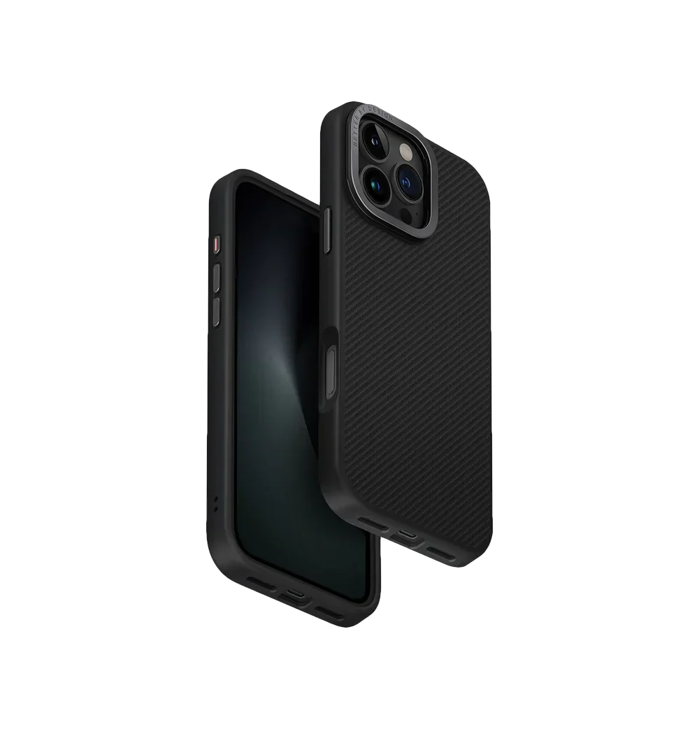 Uniq Keva Max Tough Aramid Case with Seamless Kickstand for iPhone 16 Pro Max