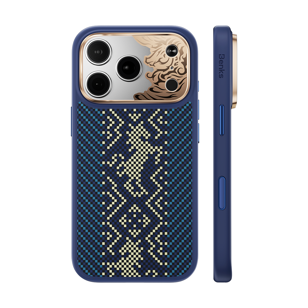 Benks Knight Pro Case built with Kevlar® for iPhone 18 Pro Max - Blue #color_blue