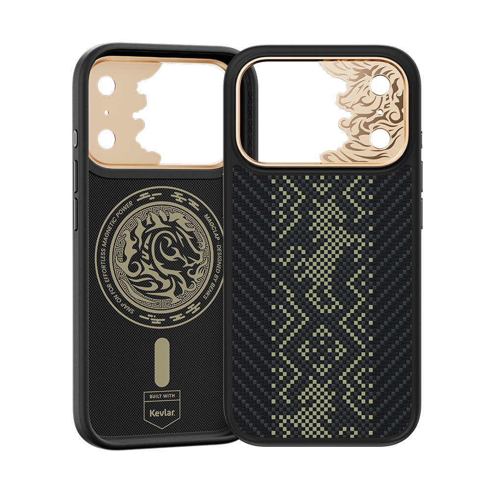 Benks Knight Pro Case built with Kevlar® for iPhone 18 Pro Max - Black #color_black