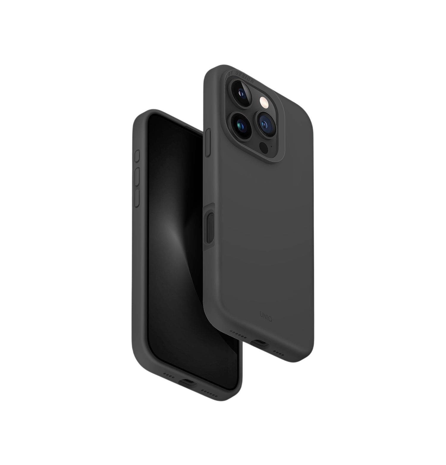 Uniq Lino Hue Hybrid Silicone Case with Magnetic Charging for iPhone 16 Pro