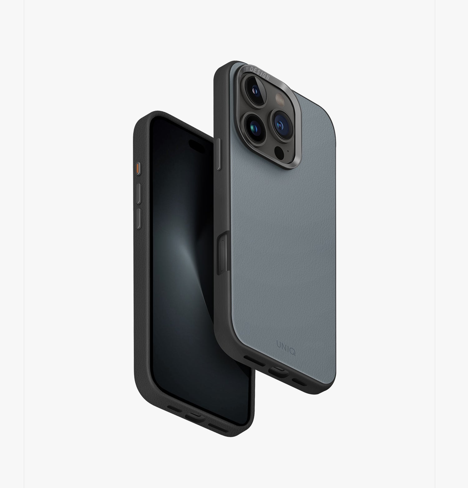 Uniq Lyden DS Dual-Tone Premium Leatherette Case for iPhone 16 Pro