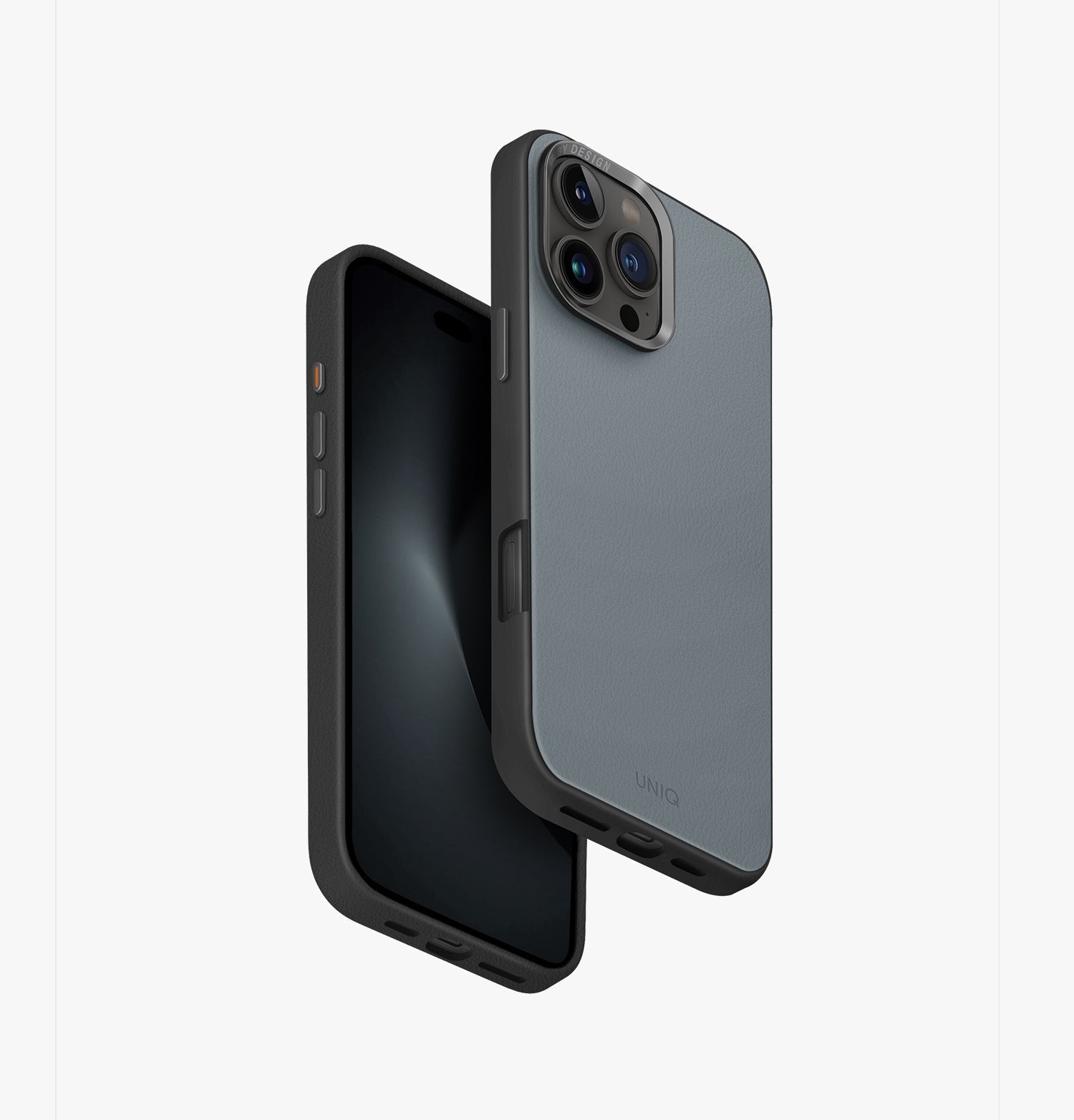 Uniq Lyden DS Dual-Tone Premium Leatherette Case for iPhone 16 Pro Max