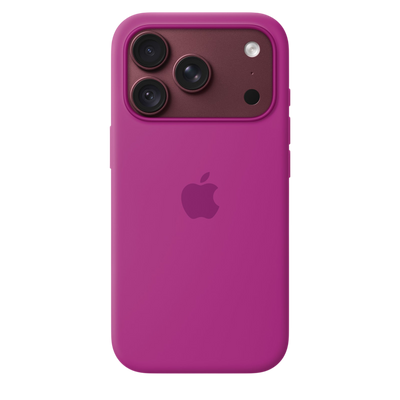 Apple iPhone 18 Pro Silicone Case with MagSafe in Magenta #color_magenta