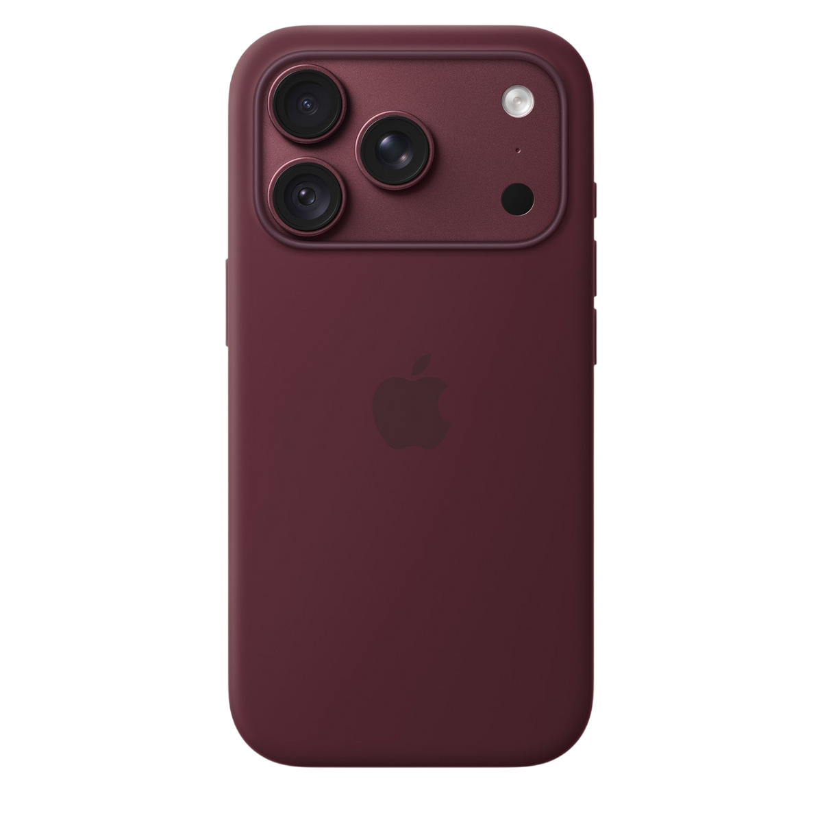 Apple iPhone 18 Pro Silicone Case with MagSafe in Burgundy #color_burgundy