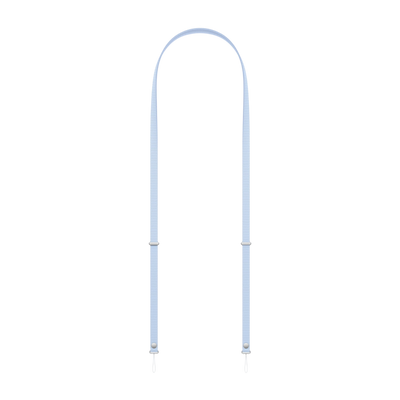 Apple Crossbody Strap in Crisp Blue #color_crisp-blue