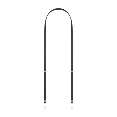 Apple Crossbody Strap in Black #color_black