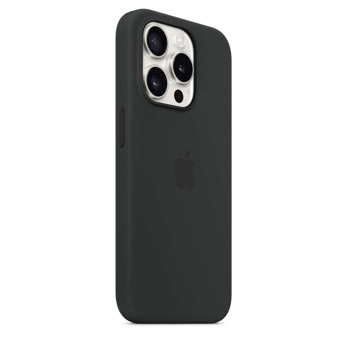 حافظة Apple من السيليكون بتقنية MagSafe لـ iPhone 15 Pro