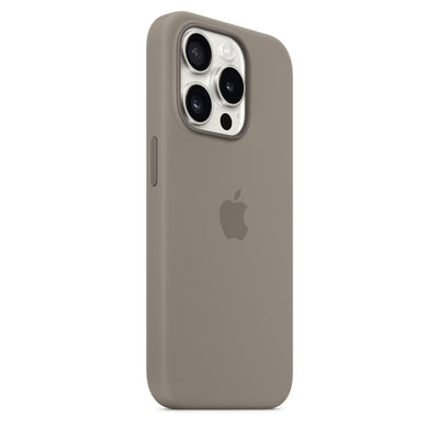 حافظة Apple من السيليكون بتقنية MagSafe لـ iPhone 15 Pro