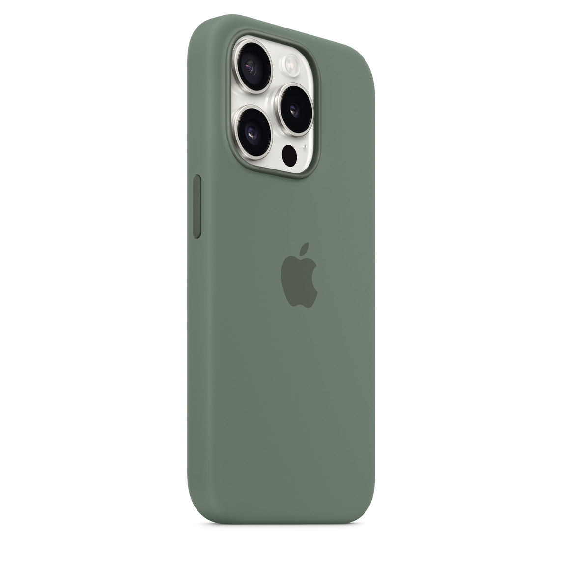 حافظة Apple من السيليكون بتقنية MagSafe لـ iPhone 15 Pro