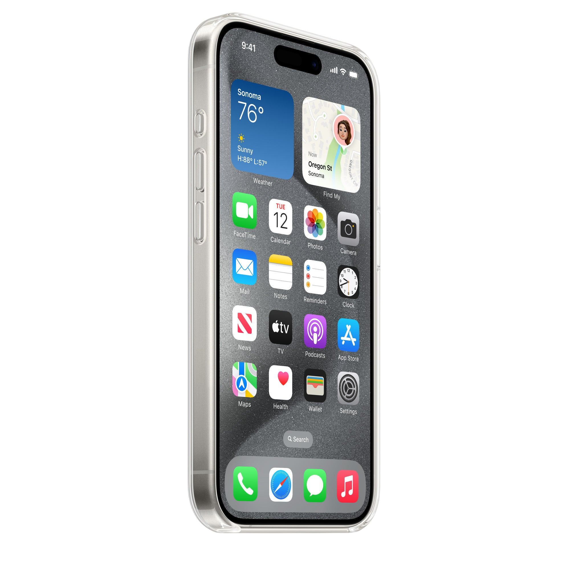 Apple iPhone 15 Pro Max Clear Case with MagSafe
