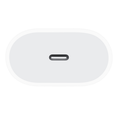 Apple محول طاقة USB-C بقدرة 20 واط (قابس ثنائي الأسنان) مع ضمان لمدة عام