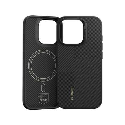 Benks Montage ArmorPro Case built with Kevlar® for iPhone 16 Pro with Button