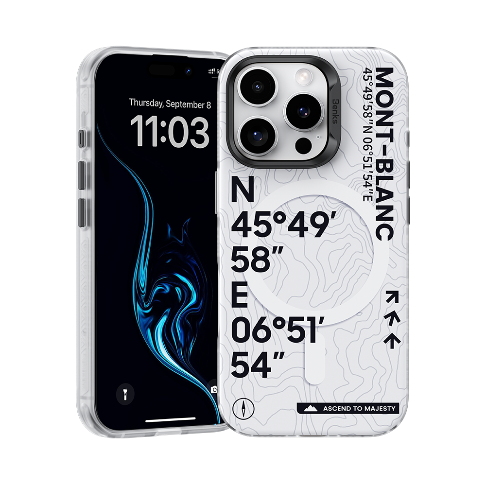 Benks Mont-Blanc Phone Case for iPhone 16 Pro