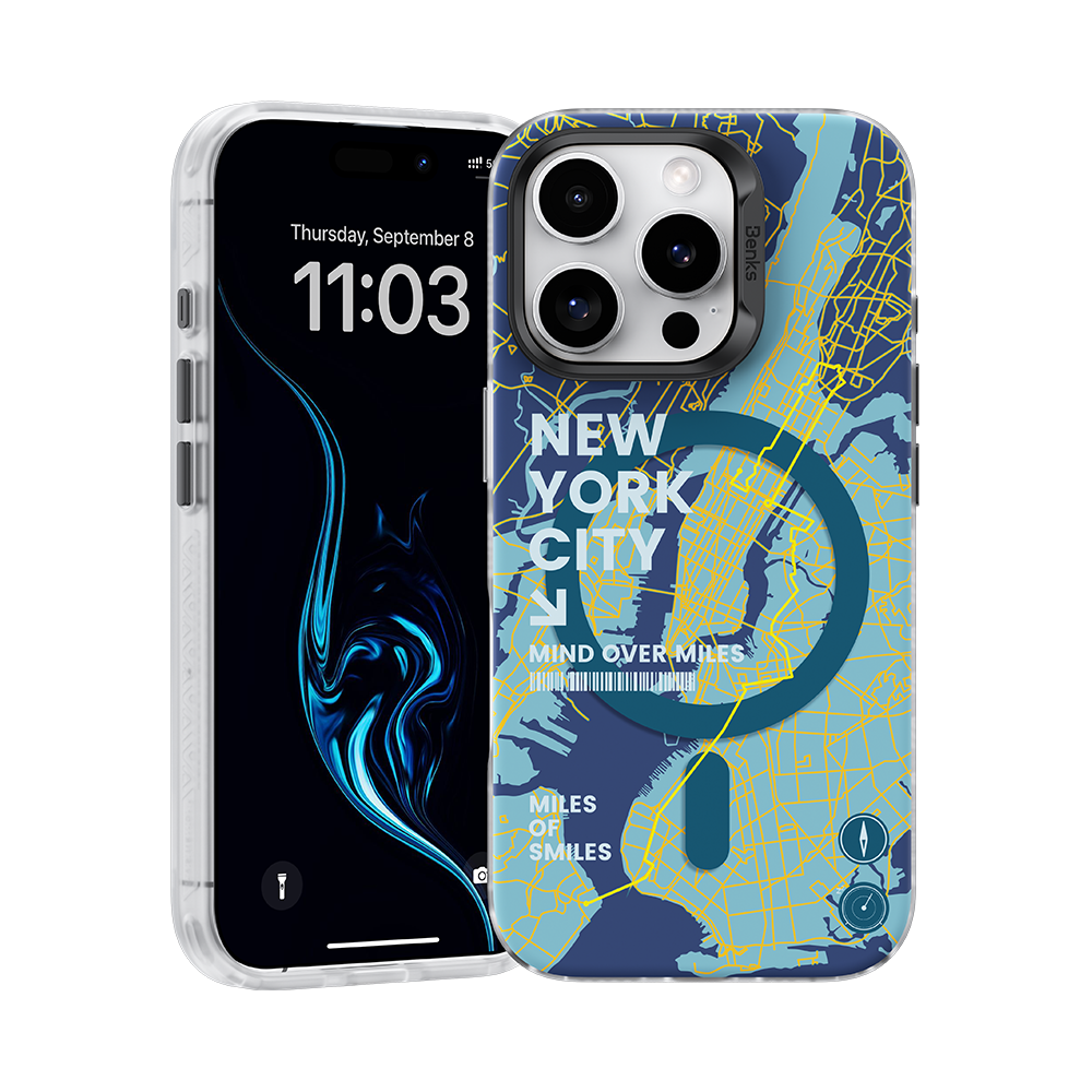 Benks New York Phone Case for iPhone 16 Pro Max