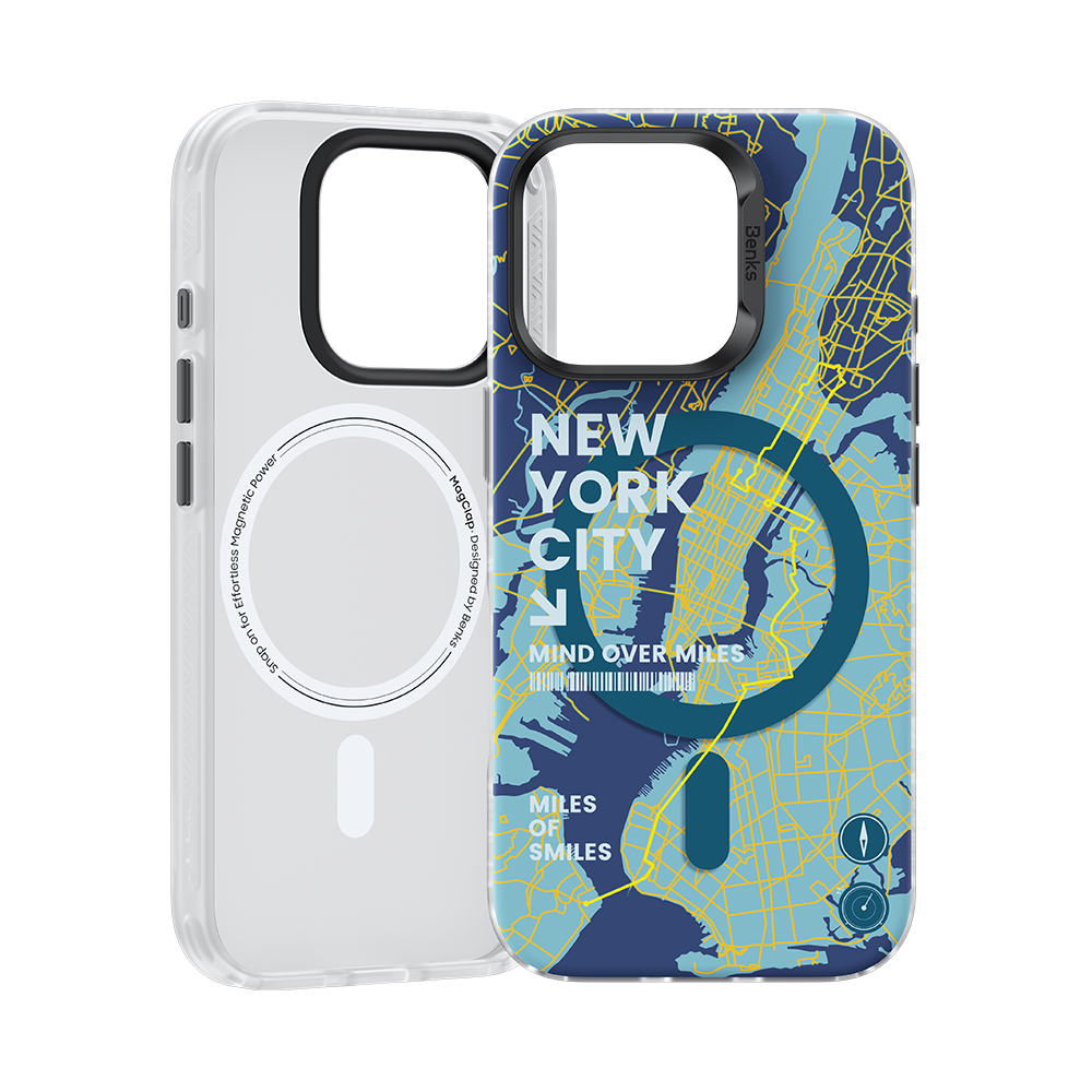 Benks New York Phone Case for iPhone 16 Pro Max