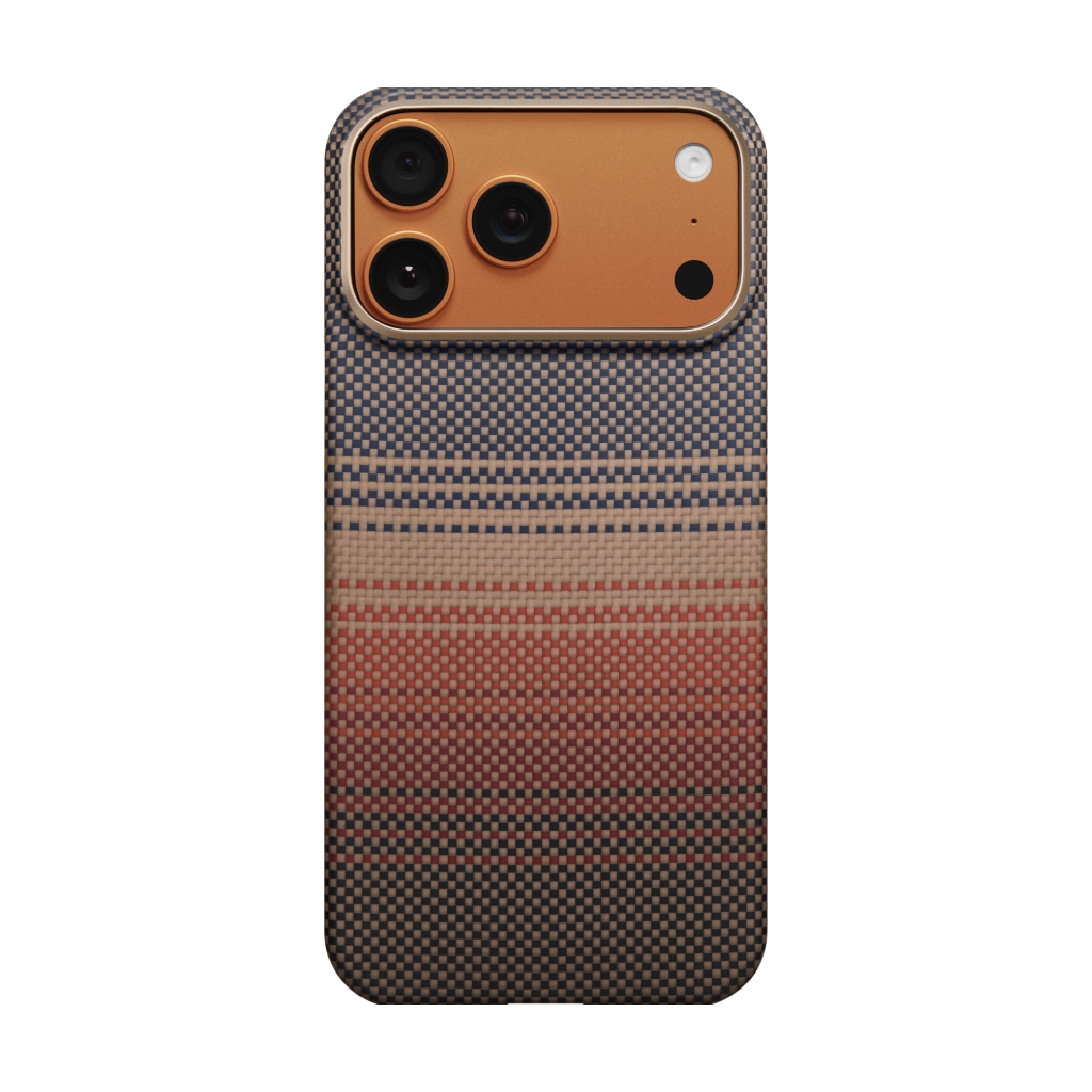 Pitaka Ultra-Slim Case (With PitaTap) for iPhone 17 Pro - Sunset 