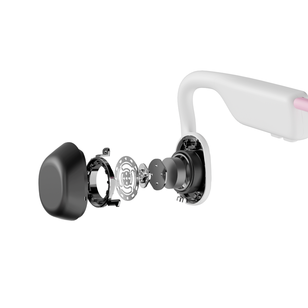 SHOKZ Open Move Bone Conduction Headphones - Pink 