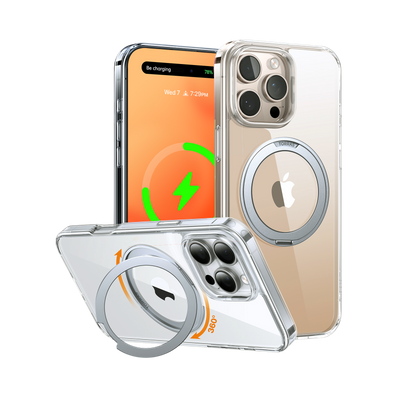 TOORAS Ostand Pro 360° Rotate Stand MagSafe Case for iPhone 16 Pro Max